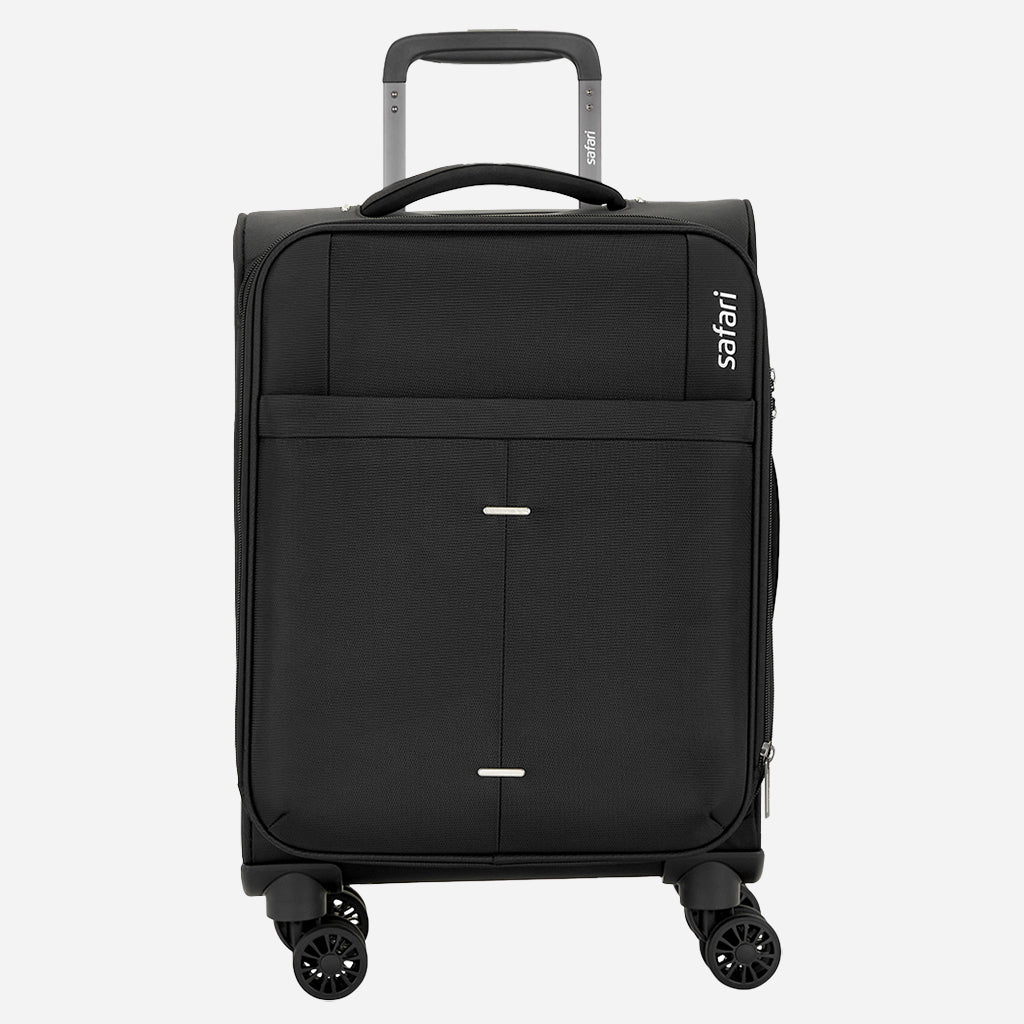 Safari Airpro 40% Lighter Black Trolley Bag with Dual Wheels, Detailed interiors and Expander - Image 31