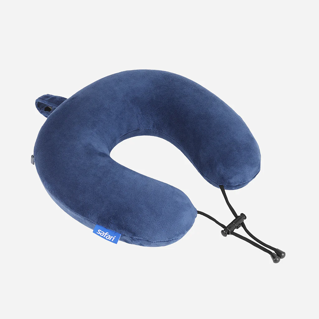 Safari Safari Basic Neck Pillow With Washable Cover - Blue - Image 3
