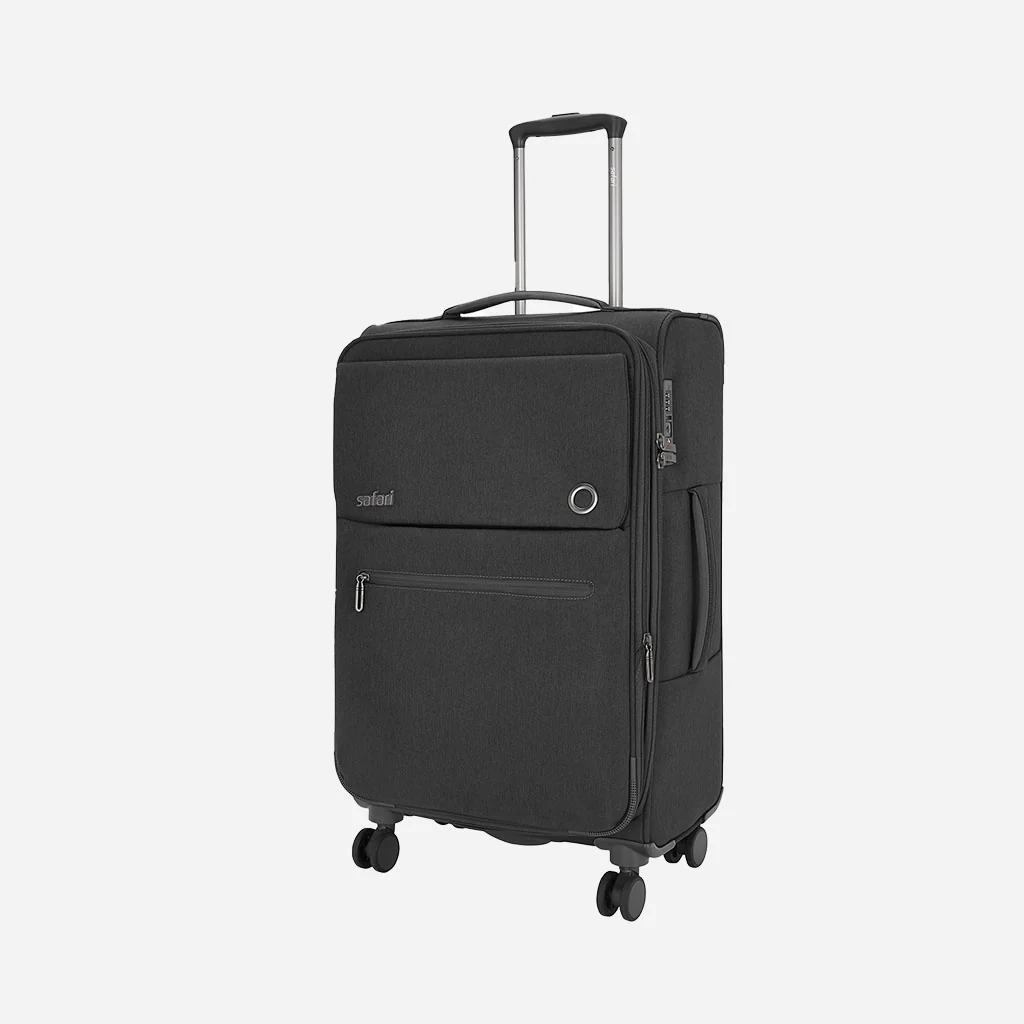 Safari Bristol Grey Trolley Bag with TSA Lock & USB Charging Port - Image 9