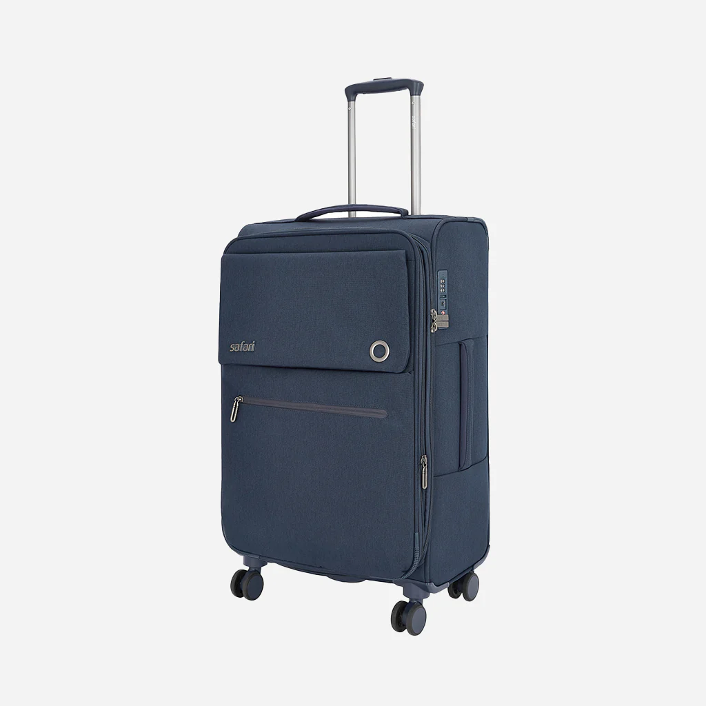 Safari Bristol Blue Trolley Bag with TSA Lock & USB Charging Port - Image 17