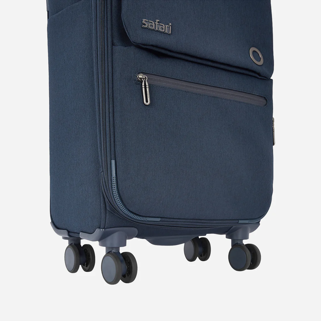 Safari Bristol Blue Trolley Bag with TSA Lock & USB Charging Port - Image 8