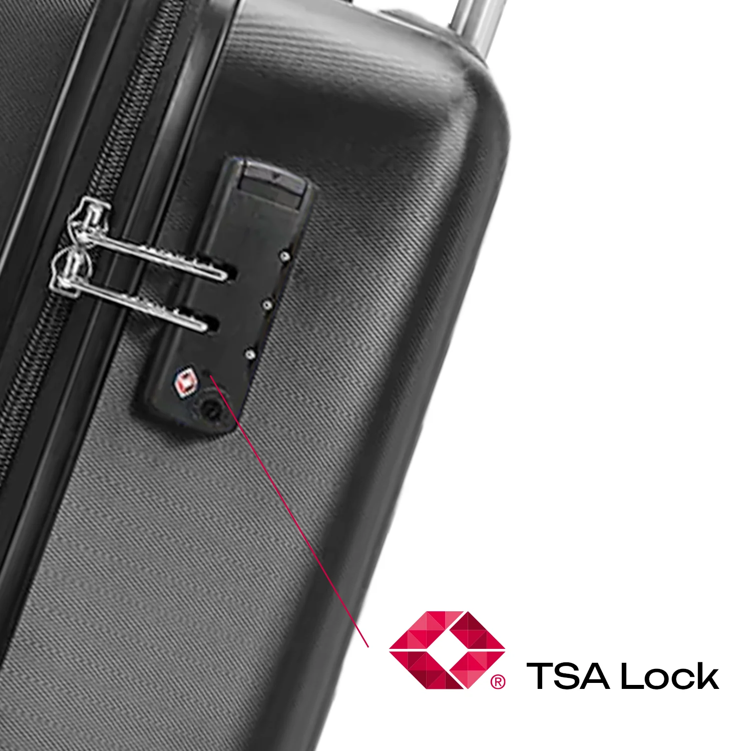 Safari Cargo Max Gun Metal Expandable Trolley Bag with Dual Wheels & Anti Theft Zipper - Image 3