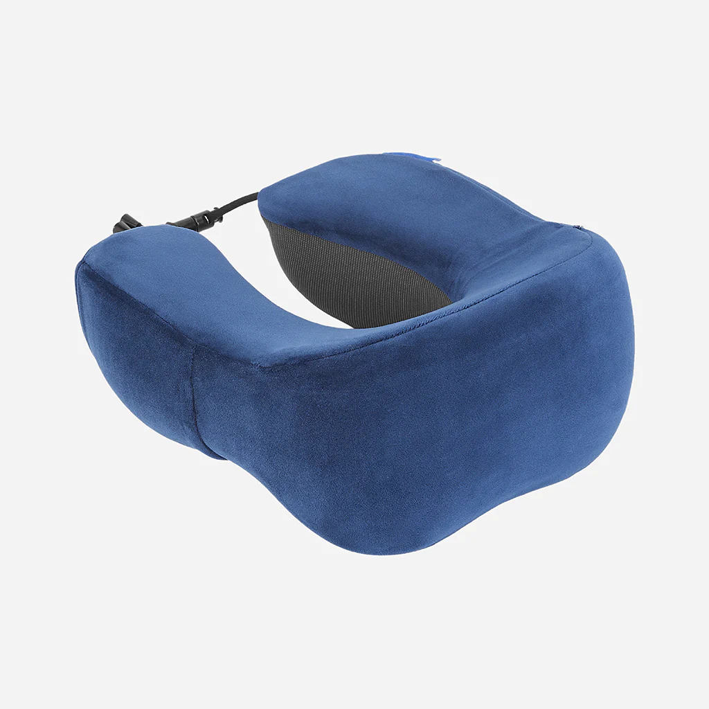 Safari Curve Ergonomic Neckpillow with Removable Cover - Blue - Image 6