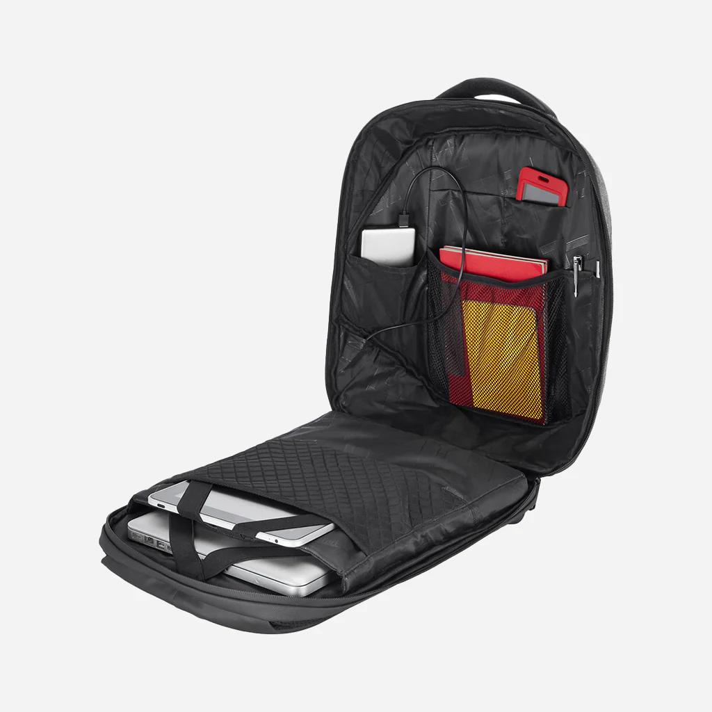 Safari Edge 3 Black Formal Backpack with Laptop Sleeve - Image 12