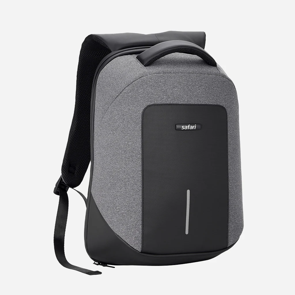 Safari Edge 3 Black Formal Backpack with Laptop Sleeve - Image 3