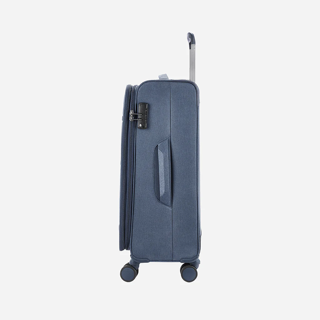 Safari Harmony Blue Trolley Bag with Anti Theft Zipper - Image 12