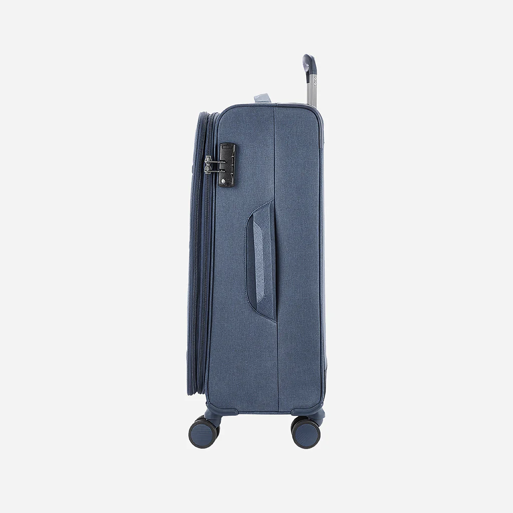 Safari Harmony Blue Trolley Bag with Anti Theft Zipper - Image 19