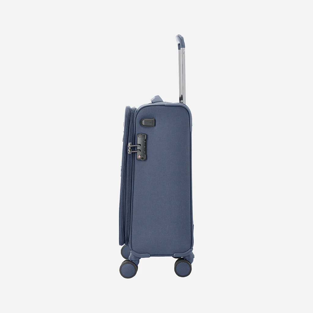 Safari Harmony Blue Trolley Bag with Anti Theft Zipper - Image 5