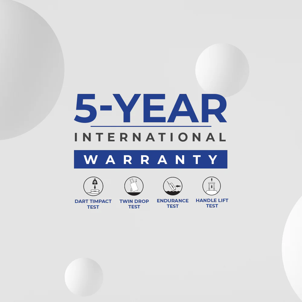 Safari Harmony Grey Trolley Bag with Dual Wheels & TSA Lock - Image 23