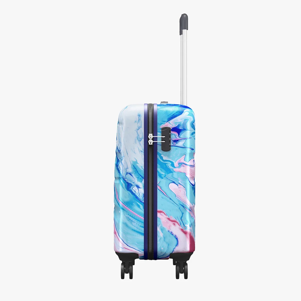 Safari Hue Printed Trolley Bag with Dual Wheels - Image 13