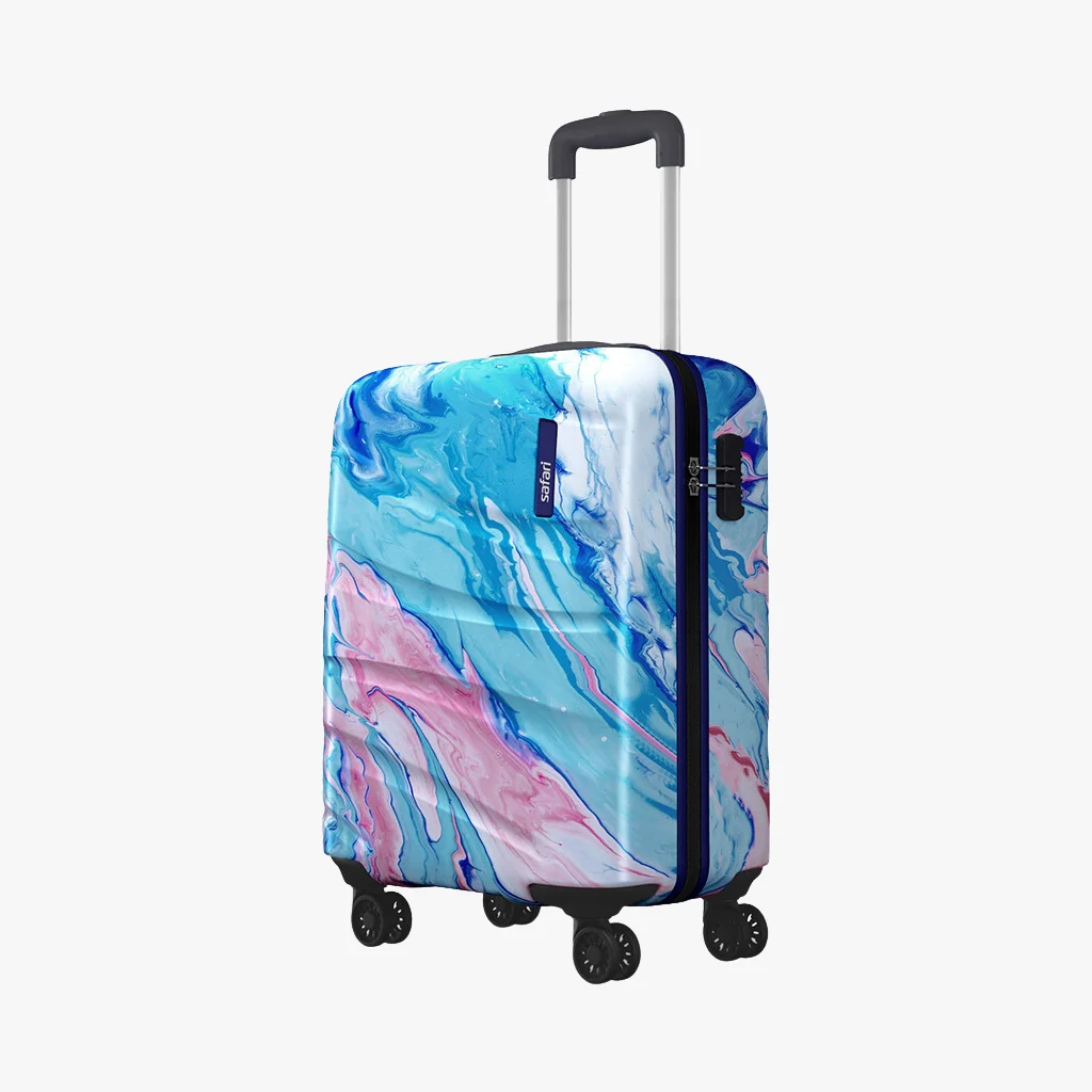 Safari Hue Printed Trolley Bag with Dual Wheels - Image 15