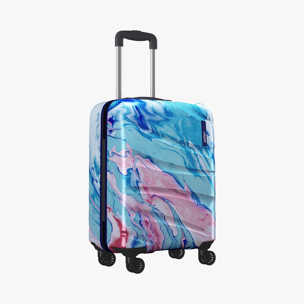 Safari Hue Printed Trolley Bag with Dual Wheels - Image 25