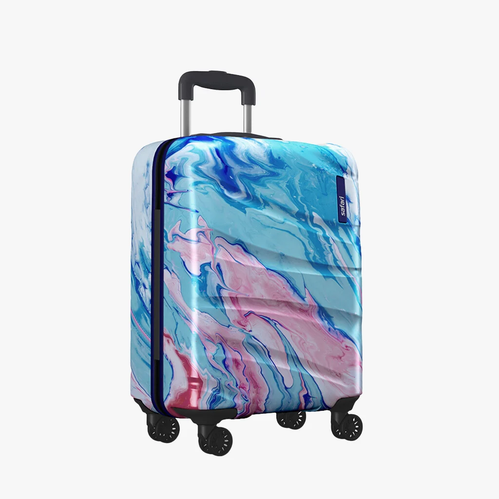 Safari Hue Printed Trolley Bag with Dual Wheels - Image 39