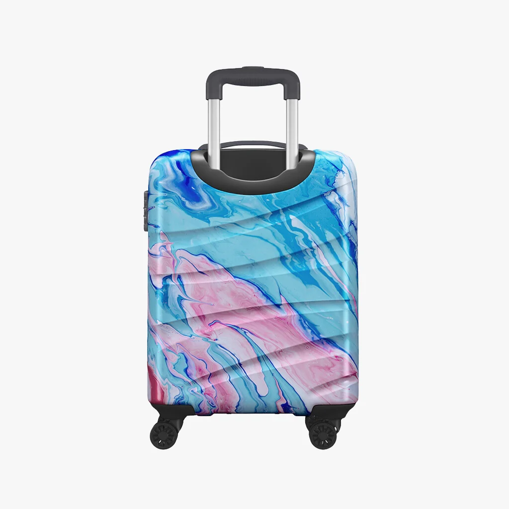Safari Hue Printed Trolley Bag with Dual Wheels - Image 40