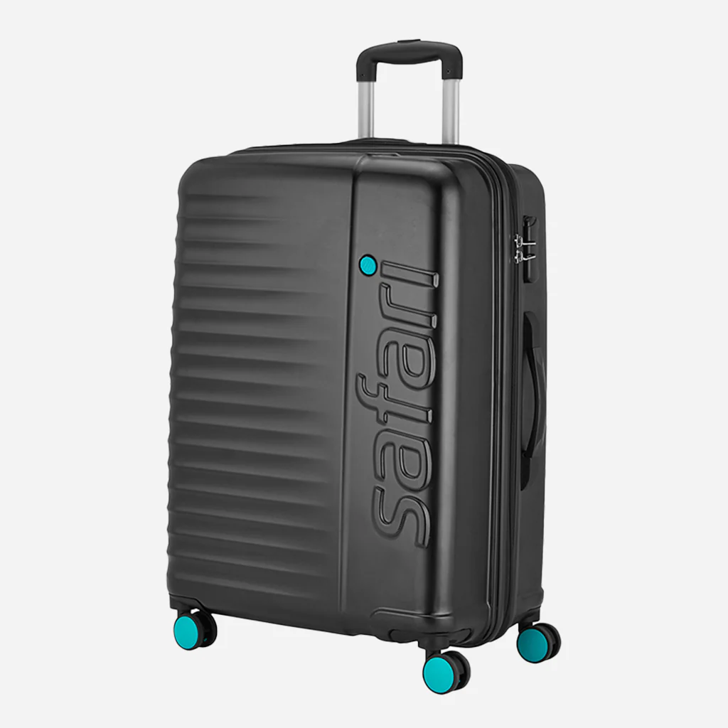 Safari Ignite Black Trolley Bag with TSA Lock & Dual Wheels - Image 25