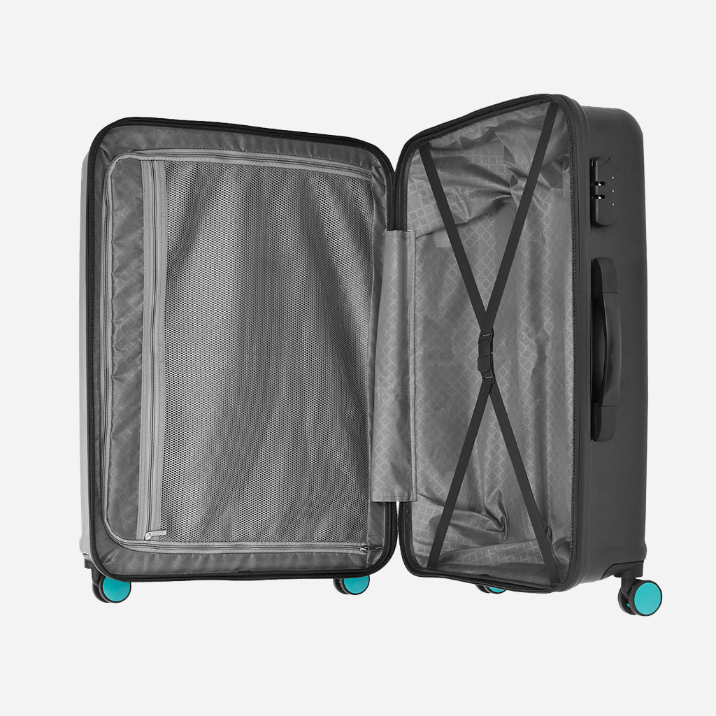 Safari Ignite Black Trolley Bag with TSA Lock & Dual Wheels - Image 36