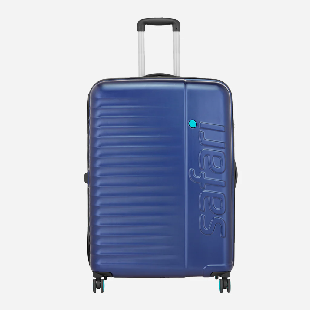 Safari Ignite Blue Anti Theft Trolley Bag with TSA lock and Dual Wheels - Image 22