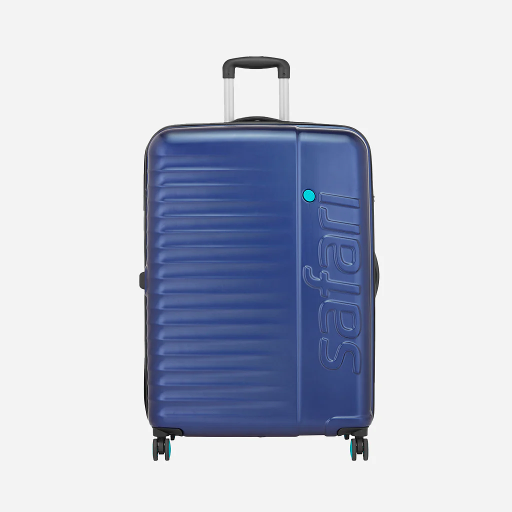 Safari Ignite Blue Anti Theft Trolley Bag with TSA lock and Dual Wheels - Image 34