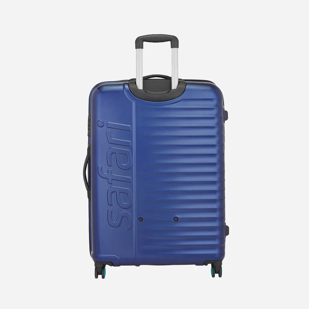 Safari Ignite Blue Anti Theft Trolley Bag with TSA lock and Dual Wheels - Image 35