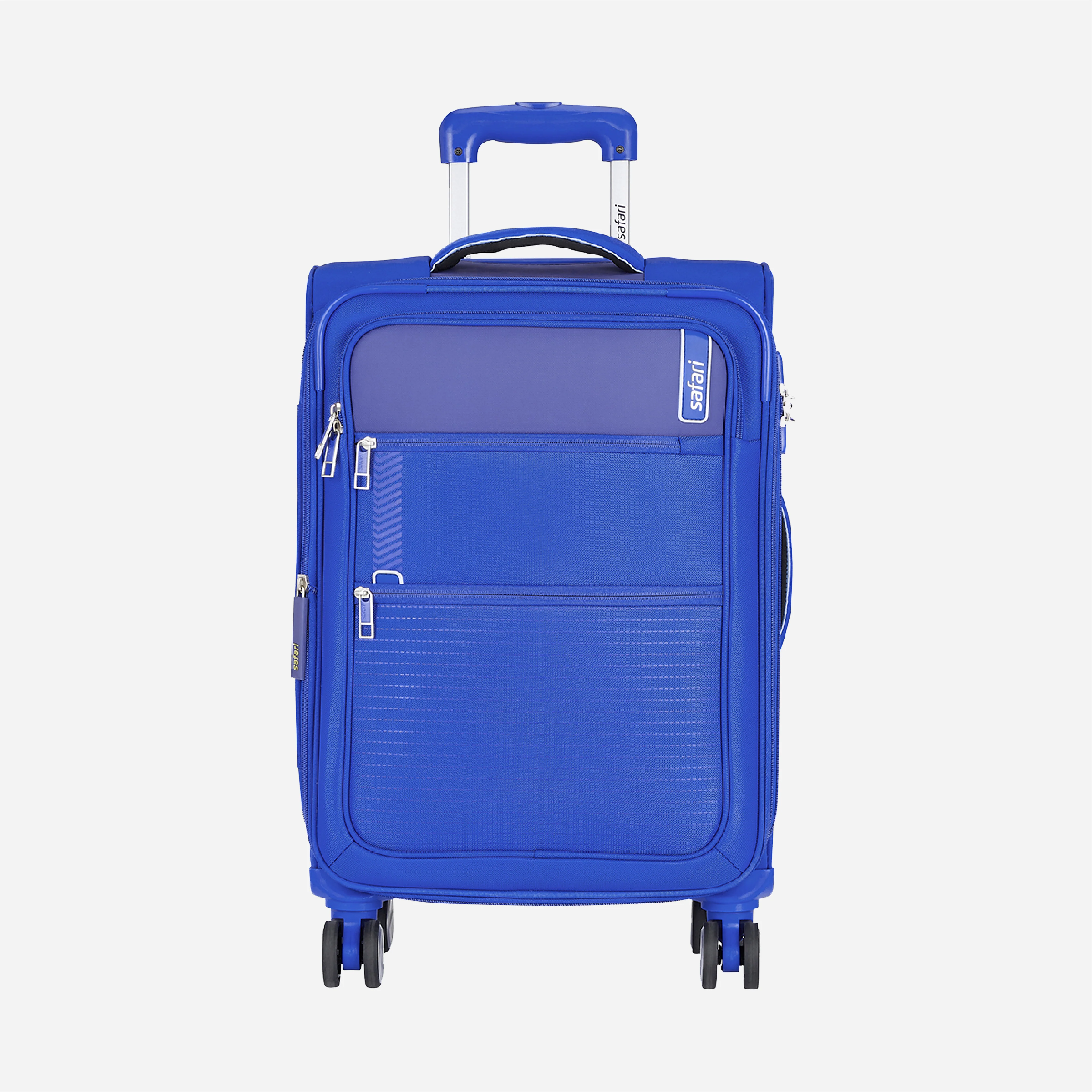 Safari Jetsetter Blue Trolley Bag with Dual Wheels & TSA Lock - Image 19