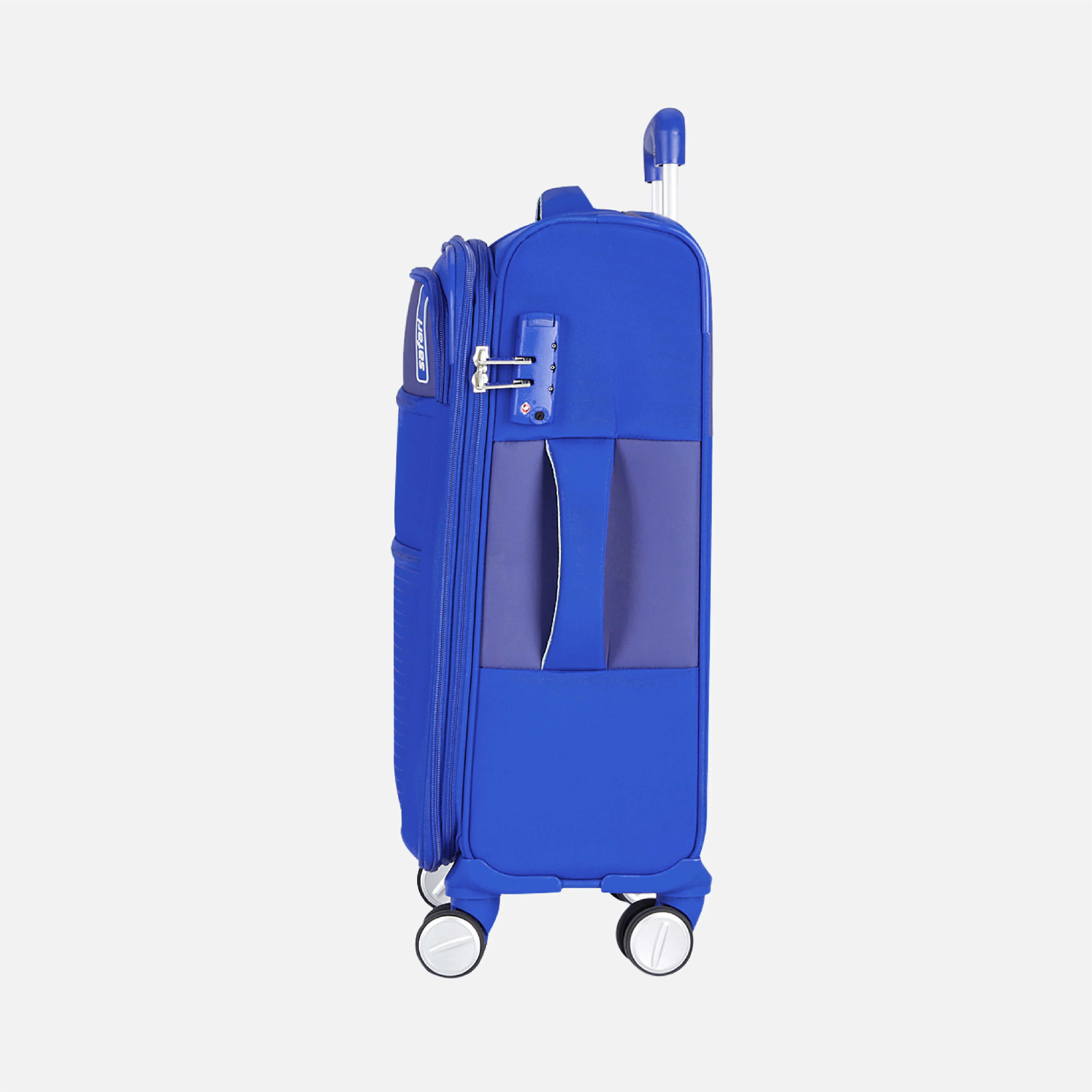 Safari Jetsetter Blue Trolley Bag with Dual Wheels & TSA Lock - Image 22