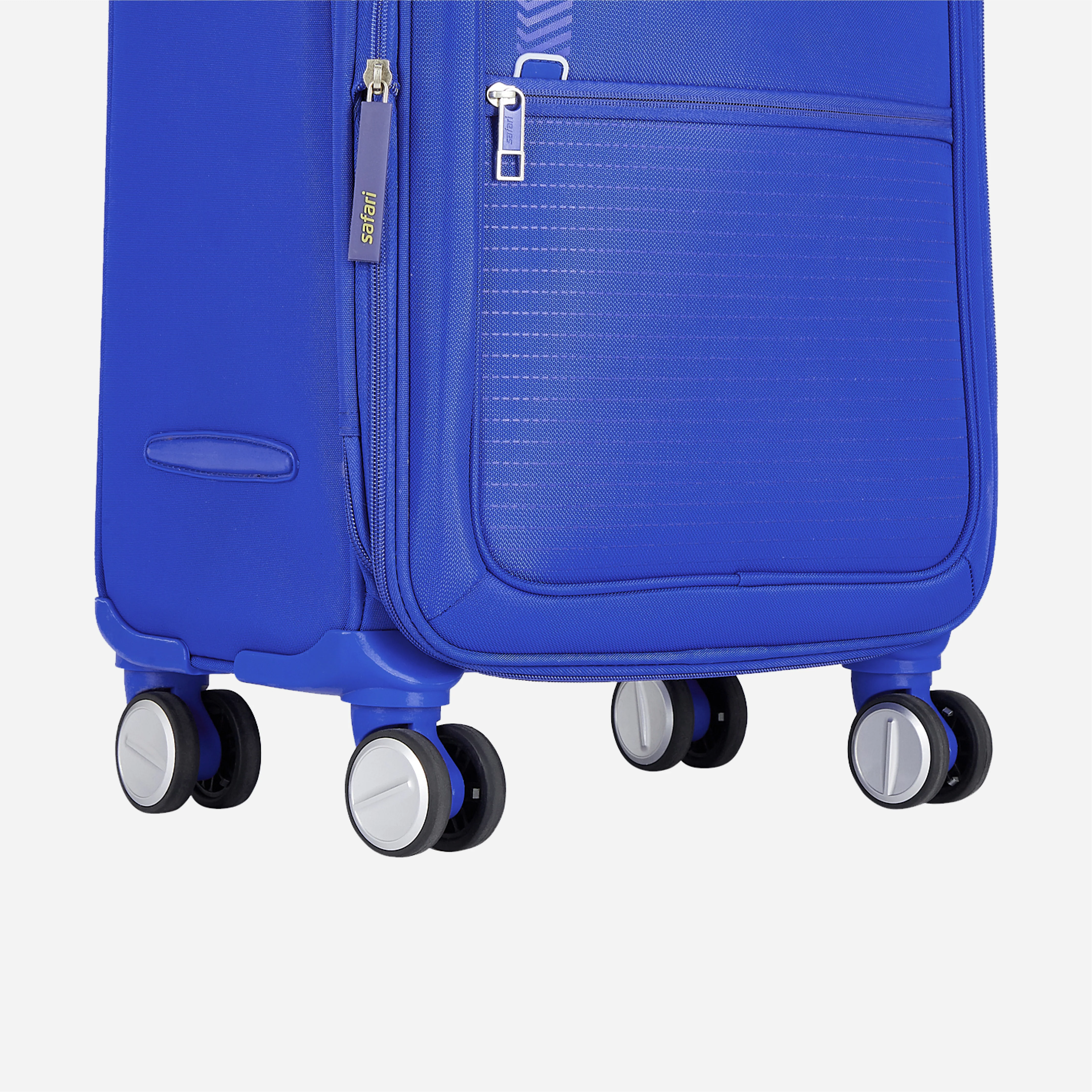 Safari Jetsetter Blue Trolley Bag with Dual Wheels & TSA Lock - Image 23