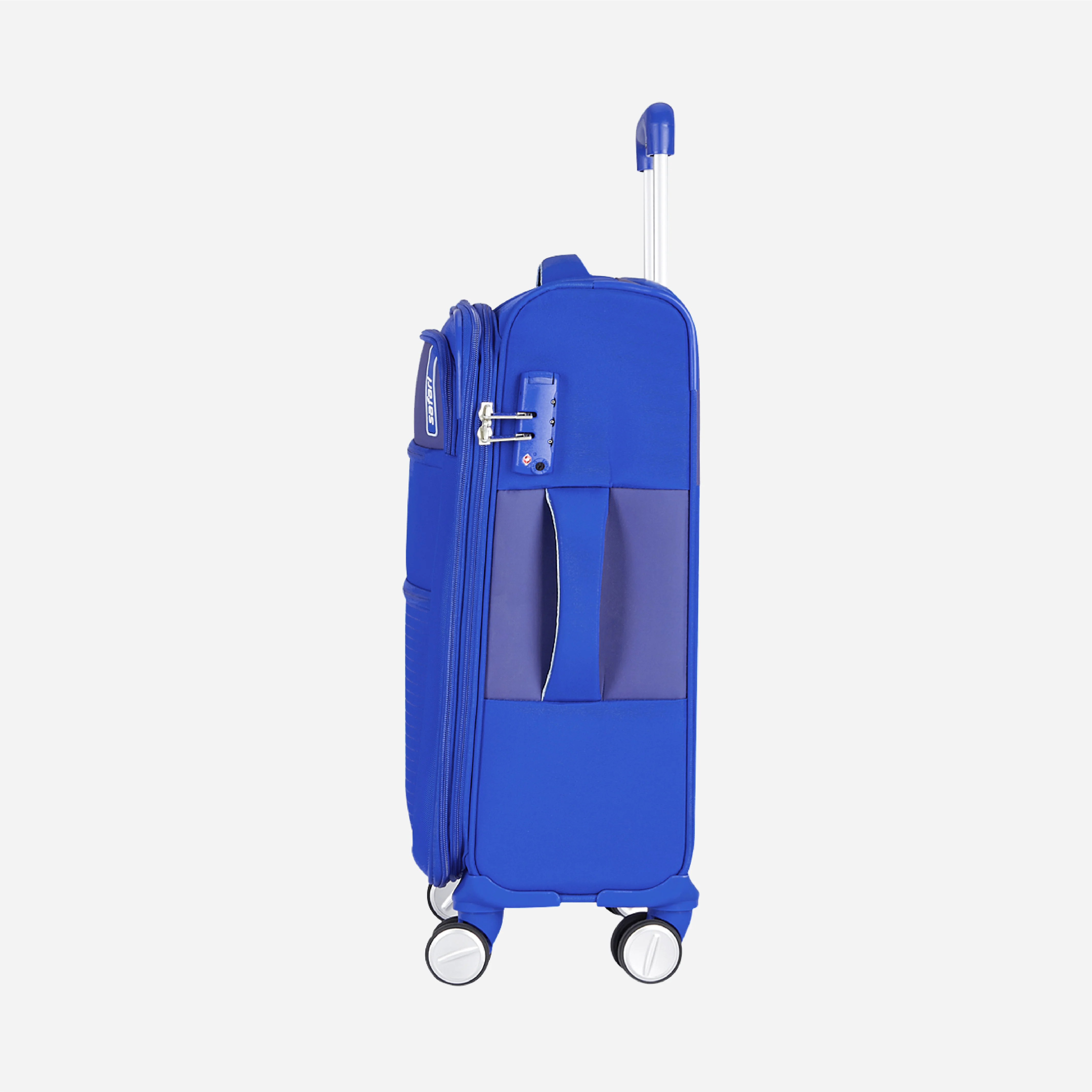 Safari Jetsetter Blue Trolley Bag with Dual Wheels & TSA Lock - Image 6