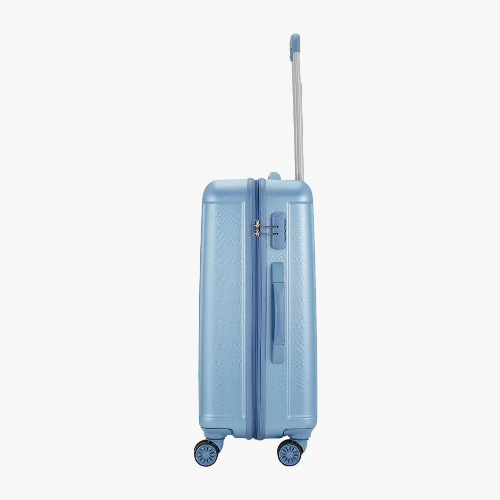 Safari Linea Pearl Blue Trolley Bag with Dual Wheels - Image 13