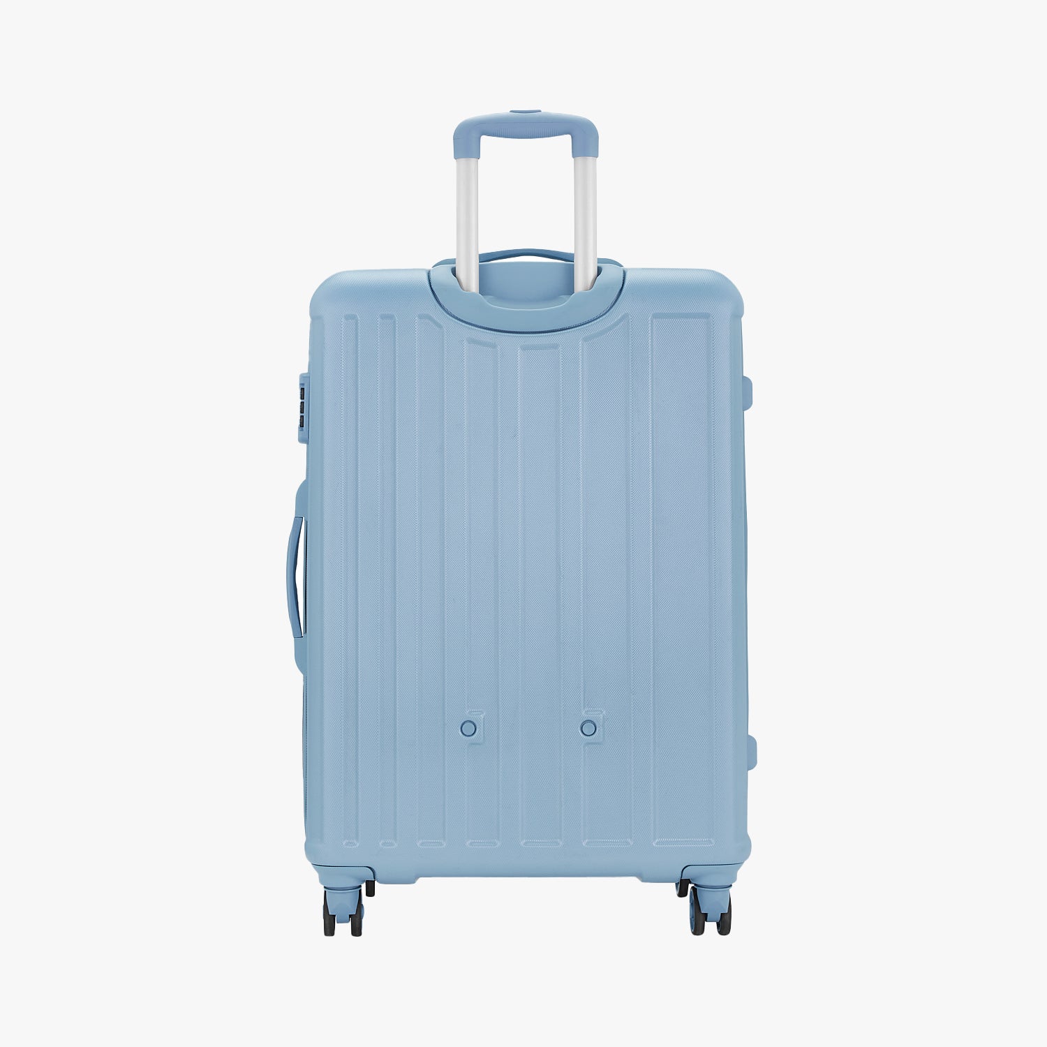 Safari Linea Pearl Blue Trolley Bag with Dual Wheels - Image 44