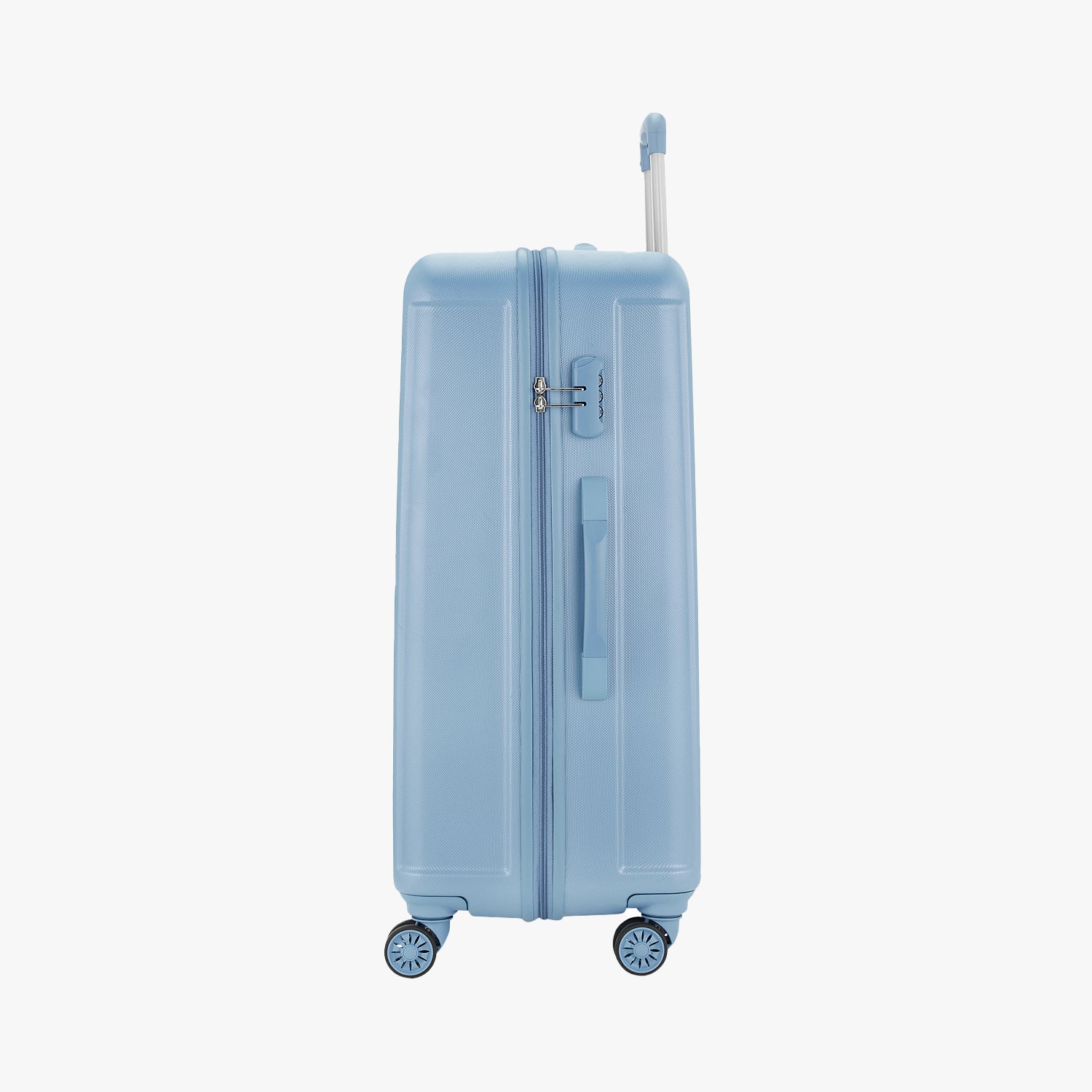 Safari Linea Pearl Blue Trolley Bag with Dual Wheels - Image 45