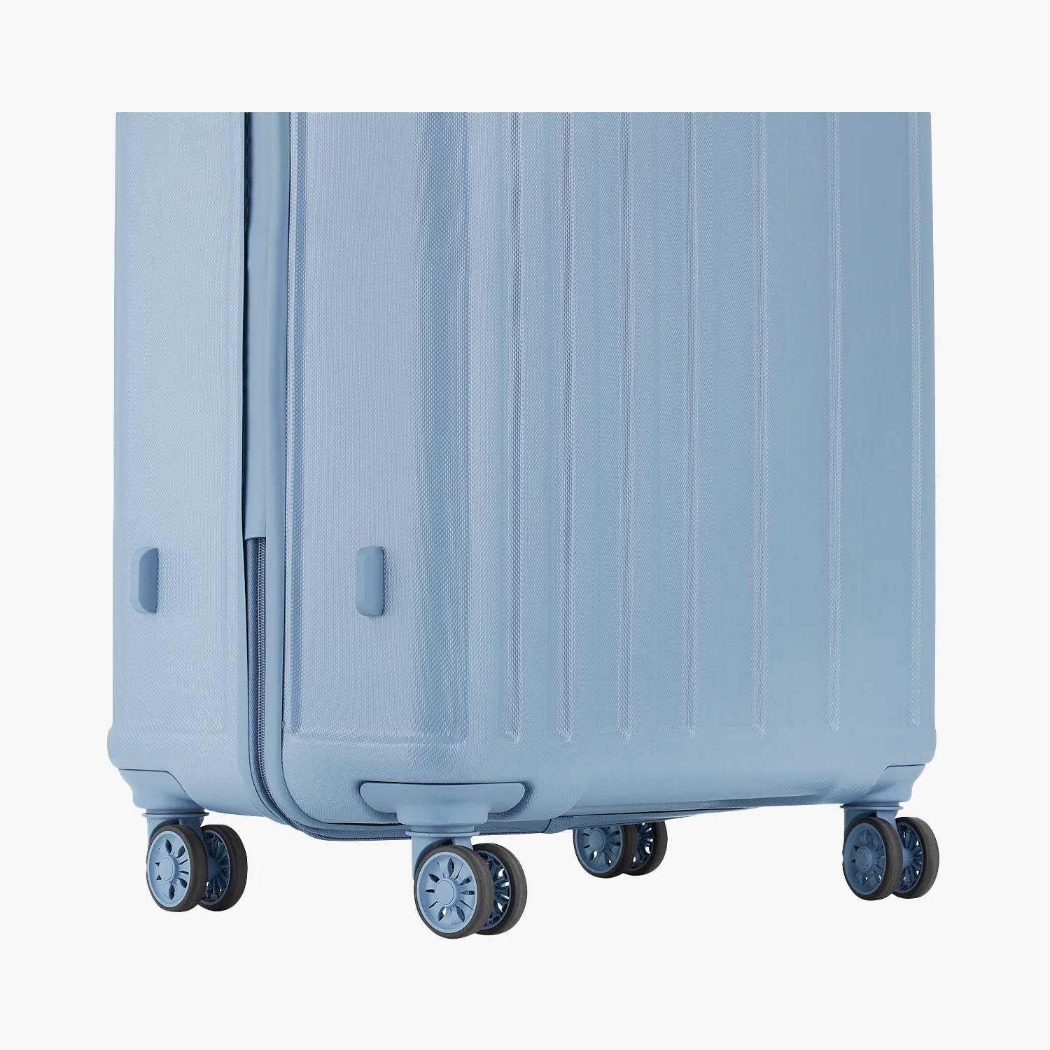Safari Linea Pearl Blue Trolley Bag with Dual Wheels - Image 46