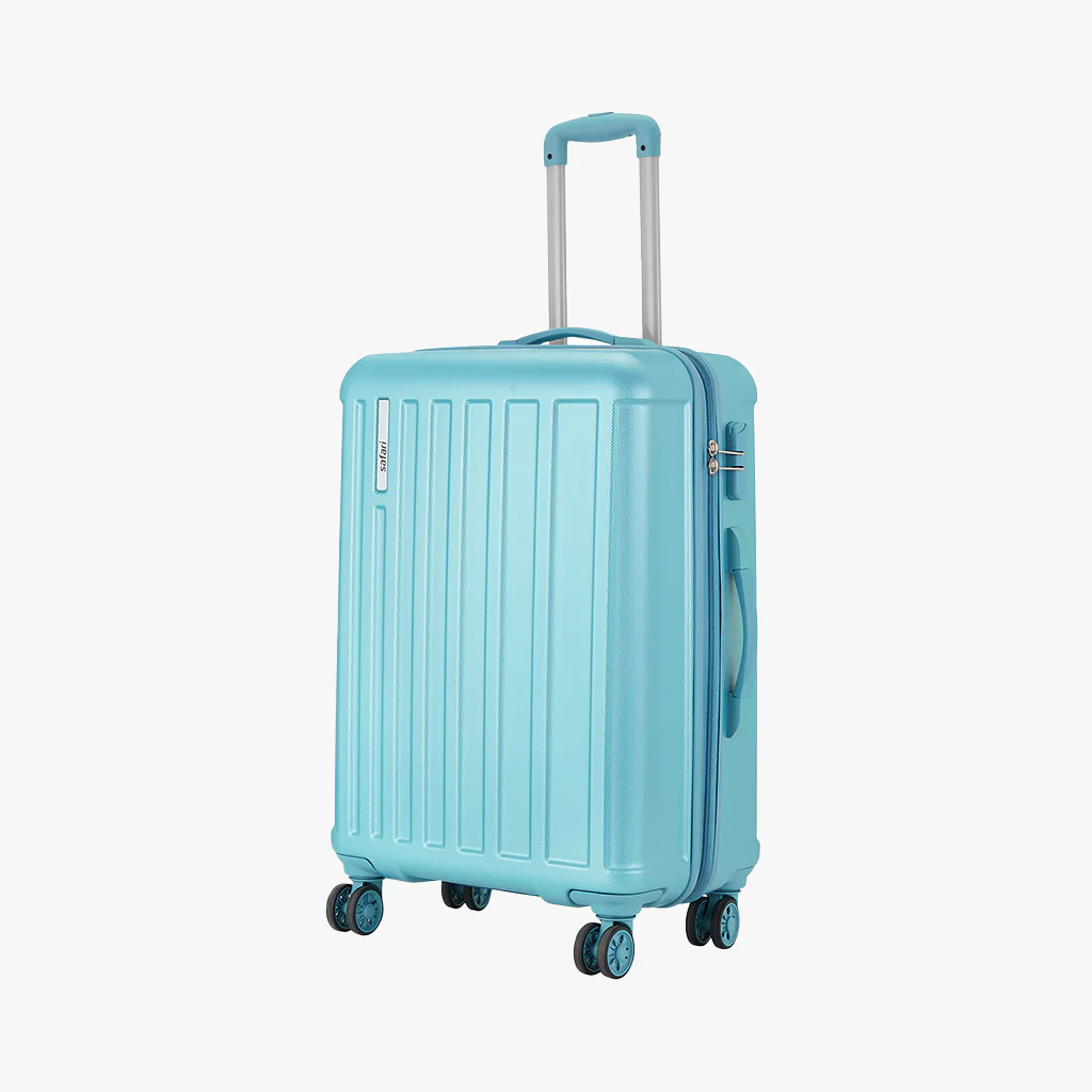 Safari Linea Spearmint Trolley Bag with Dual Wheels & Organised Interiors - Image 17