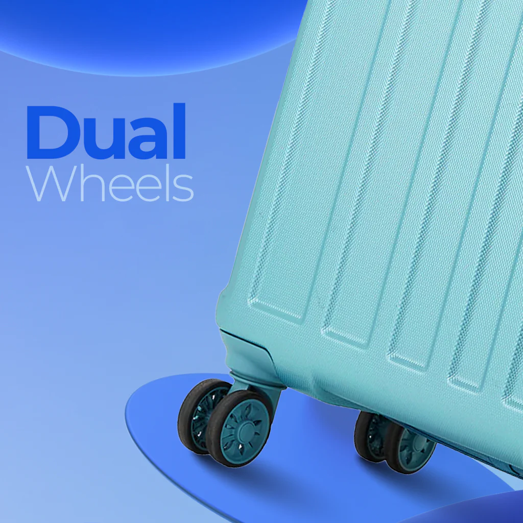 Safari Linea Spearmint Trolley Bag with Dual Wheels & Organised Interiors - Image 36