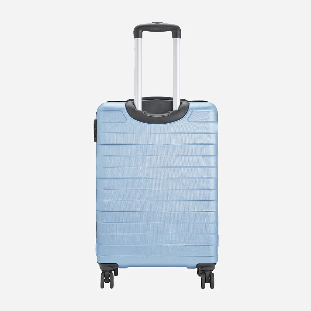 Safari Mint Pearl Blue Trolley Bag with Dual Wheels - Image 11