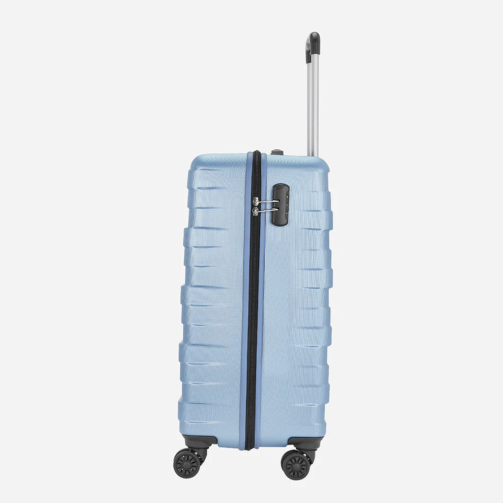 Safari Mint Pearl Blue Trolley Bag with Dual Wheels - Image 12