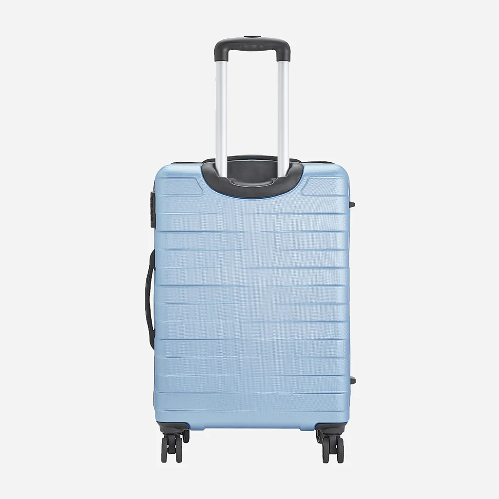 Safari Mint Pearl Blue Trolley Bag with Dual Wheels - Image 23