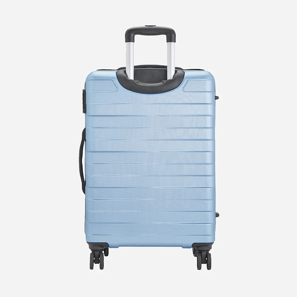 Safari Mint Pearl Blue Trolley Bag with Dual Wheels - Image 35