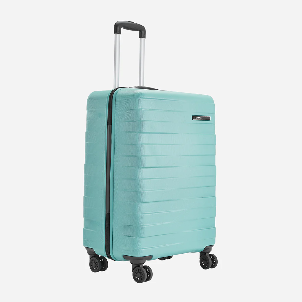 Safari Mint Spearmint Trolley Bag with Dual Wheels - Image 11