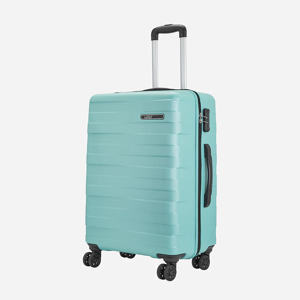 Safari Mint Spearmint Trolley Bag with Dual Wheels - Image 16