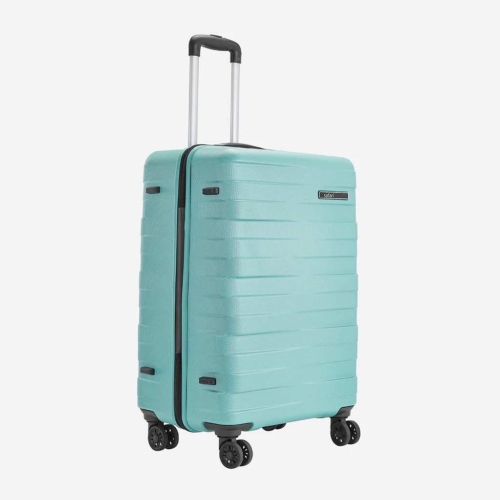 Safari Mint Spearmint Trolley Bag with Dual Wheels - Image 26