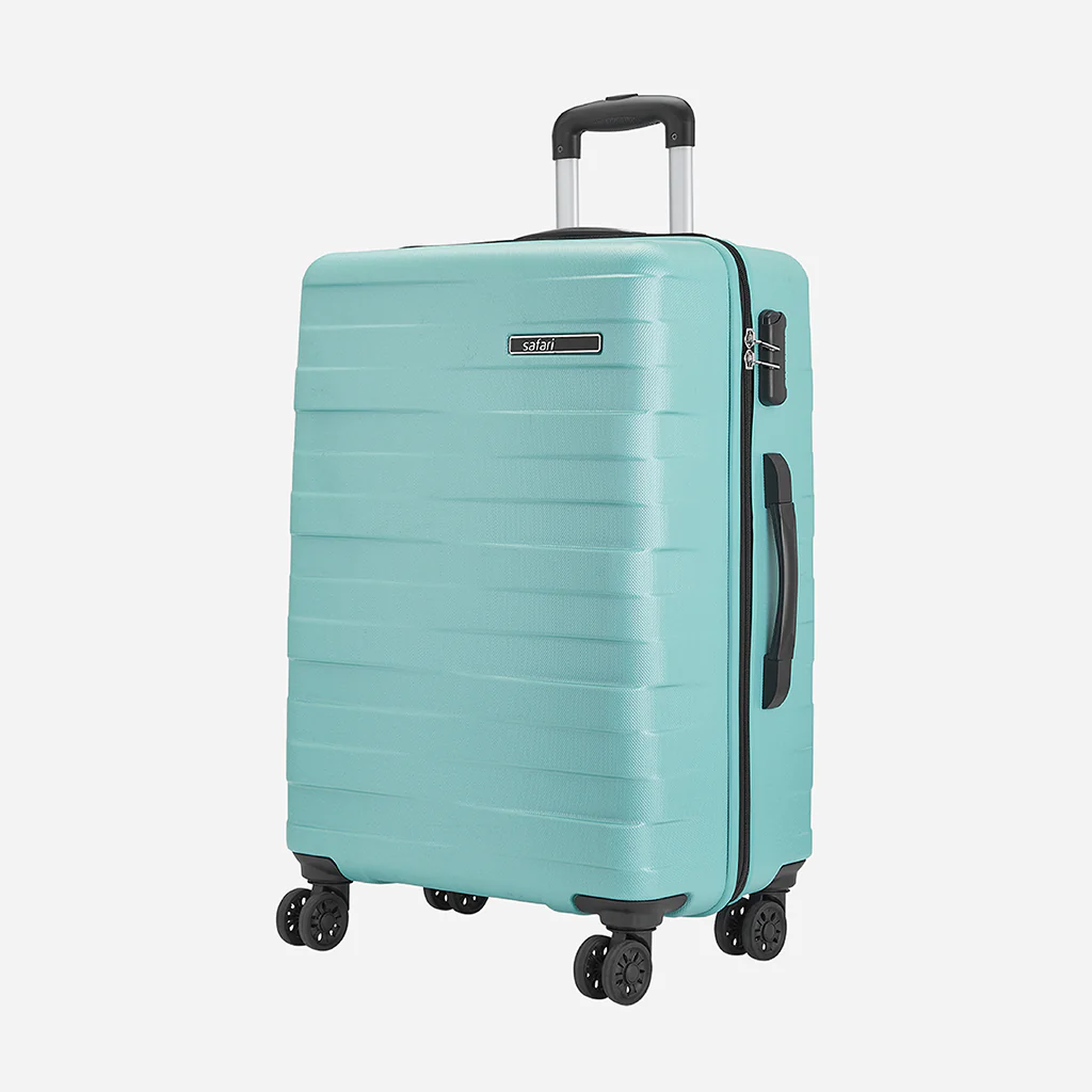 Safari Mint Spearmint Trolley Bag with Dual Wheels - Image 31