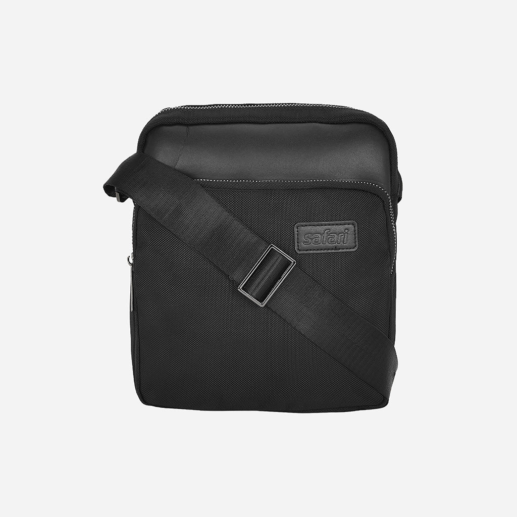 Safari Black Rubic Sling Bag with Adjustable Strap - Image 6