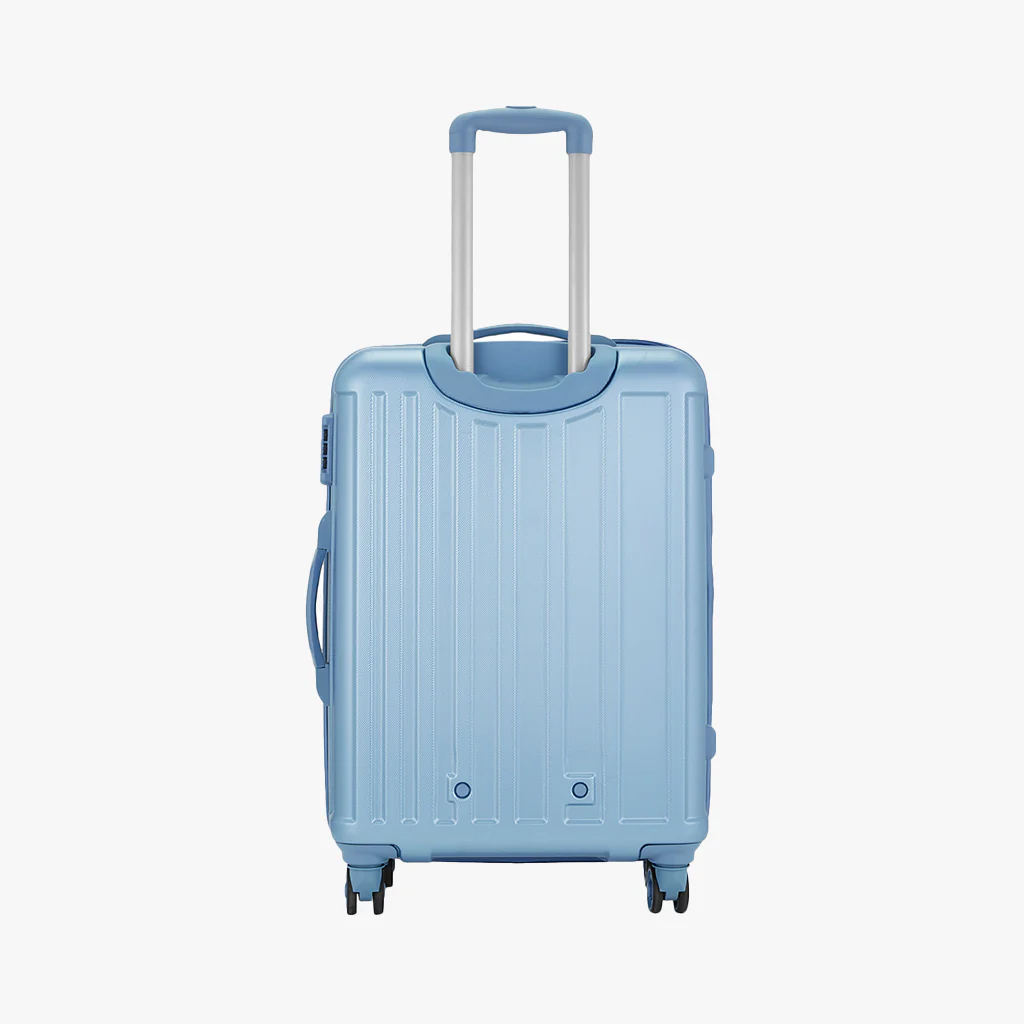 Safari Linea Pearl Blue Trolley Bag with Dual Wheels - Image 28