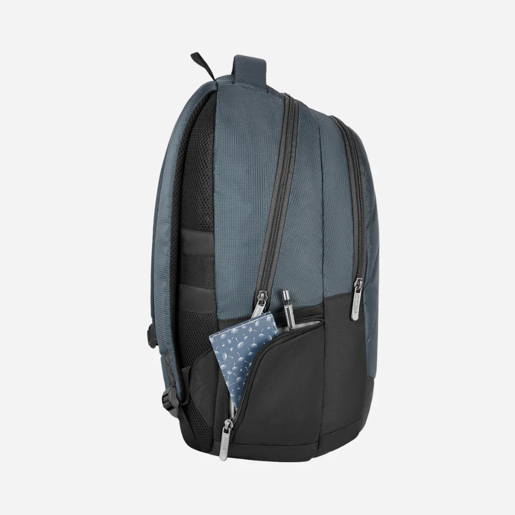 Safari Aron 1 32L Grey Laptop Backpack with Raincover - Image 7