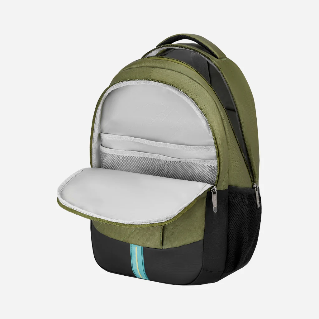 Safari Aron 1 32L Olive Laptop Backpack with Raincover - Image 10