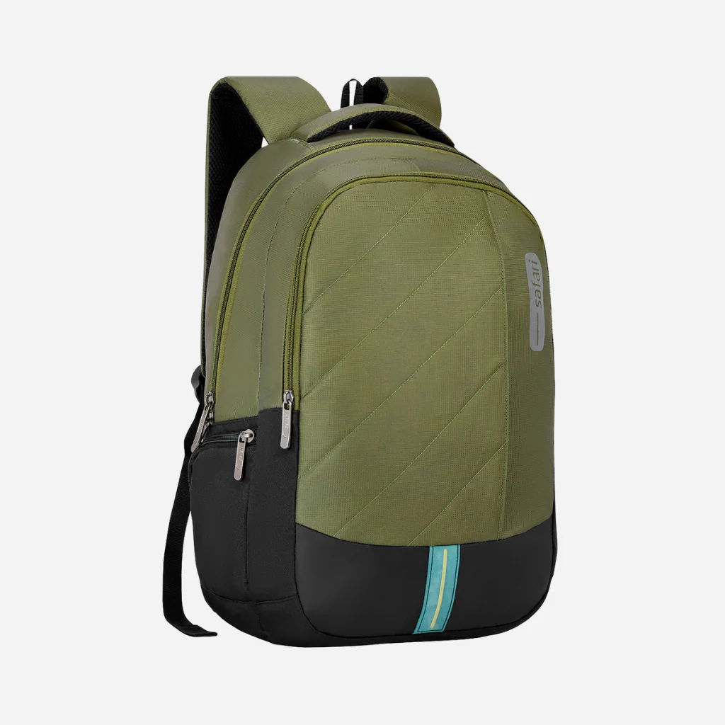 Safari Aron 1 32L Olive Laptop Backpack with Raincover - Image 3