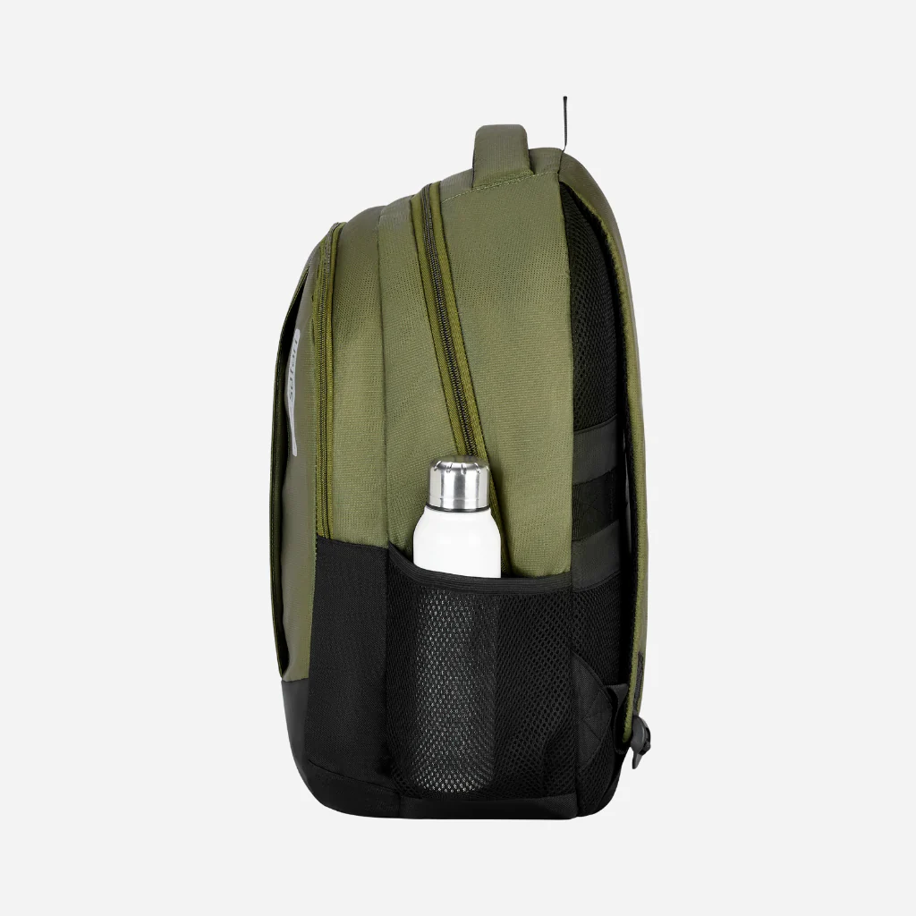 Safari Aron 1 32L Olive Laptop Backpack with Raincover - Image 5
