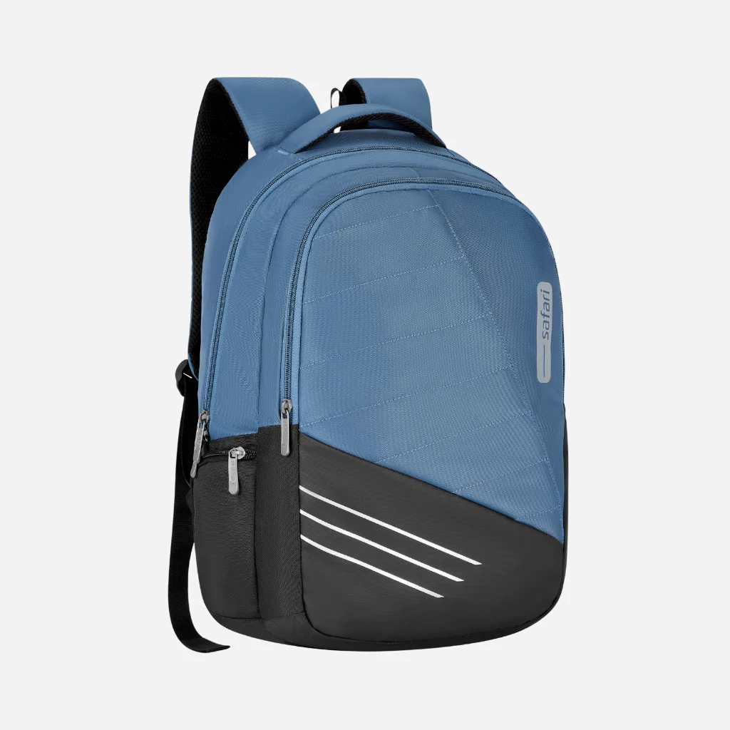 Safari Aron 2 32L Blue Laptop Backpack with Raincover - Image 3