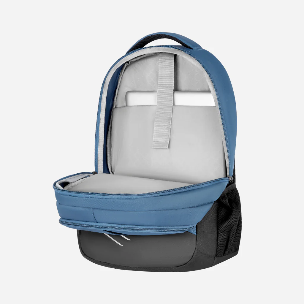 Safari Aron 2 32L Blue Laptop Backpack with Raincover - Image 6