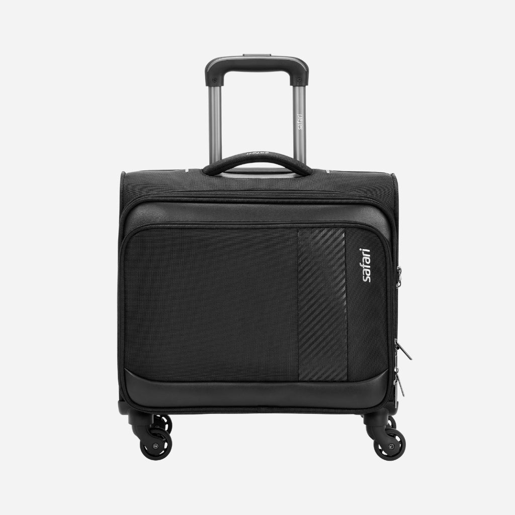 Safari Ascent Black Overnighter Laptop Trolley Bag with TSA Lock and Laptop Compartment - Image 9